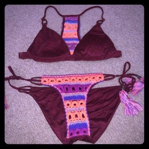 Ale by Alessandra Suede Bikini
